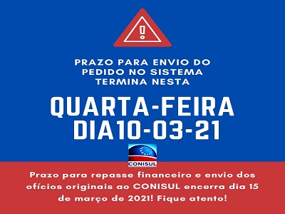 Encerra nesta quarta-feira (21) o prazo para se inscrever no